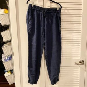 WORN ONCE On The Road Navy Joggers